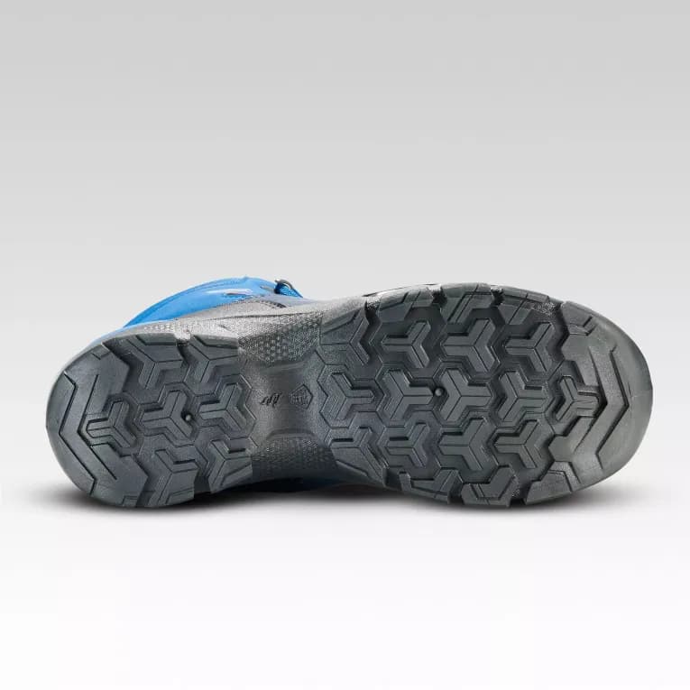 Кроссовки походные для детей синие Quechua MH120 MID
