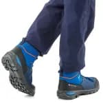Кроссовки походные для детей синие Quechua MH120 MID