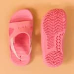 Тапочки для бассейна детские розовые Nabaiji 100