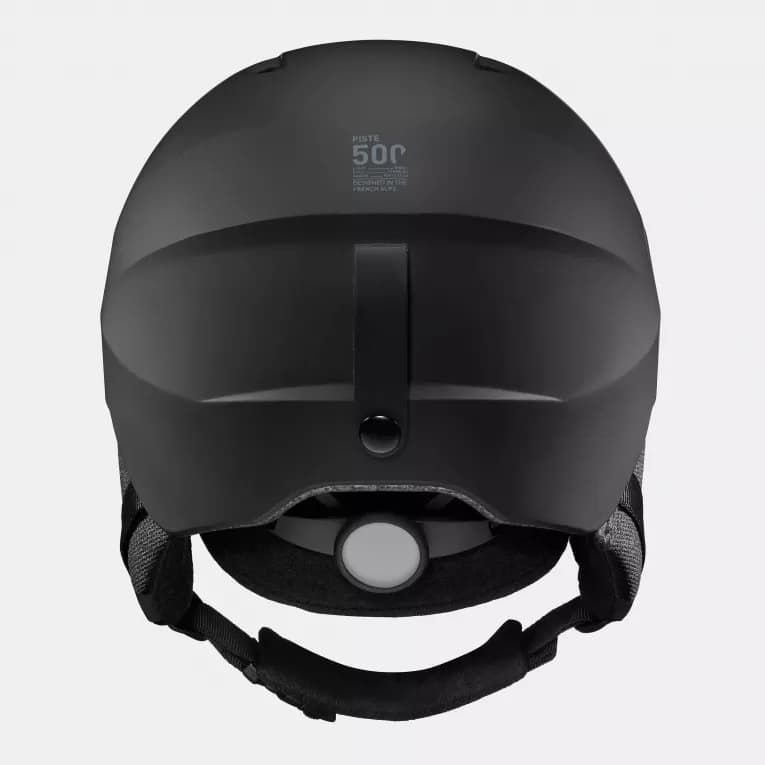 Шлем горнолыжный для взрослых чёрный Wedze PST 500