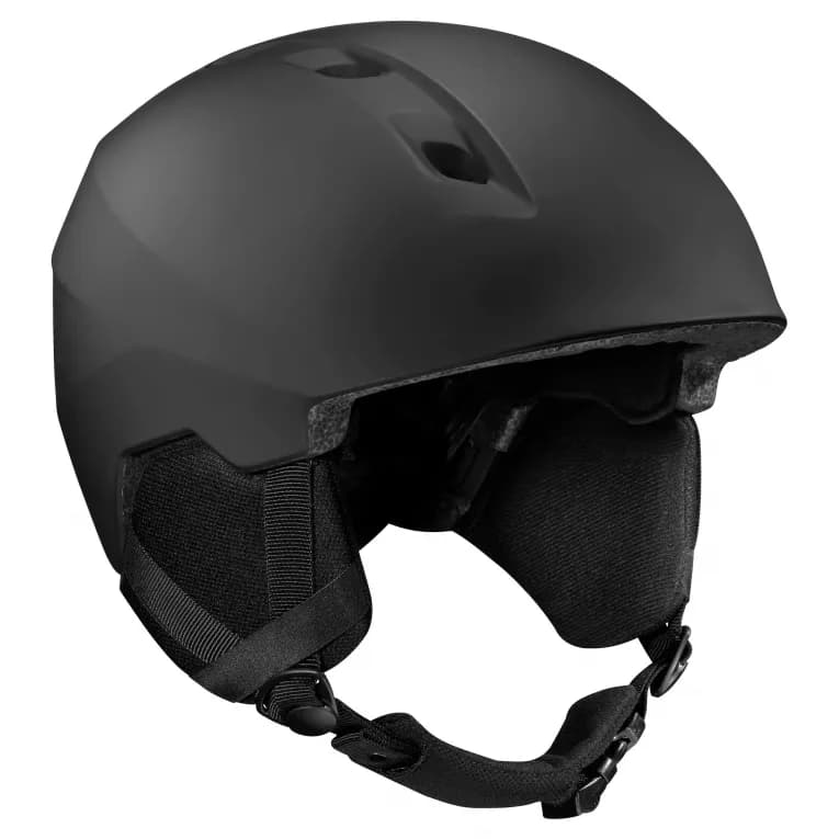 Шлем горнолыжный для взрослых чёрный Wedze PST 500