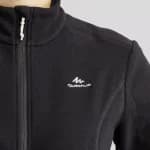 Джемпер флисовый женский черный Quechua 300