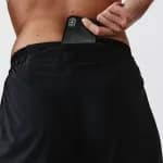 Брюки для бега женские черные Kalenji Dry