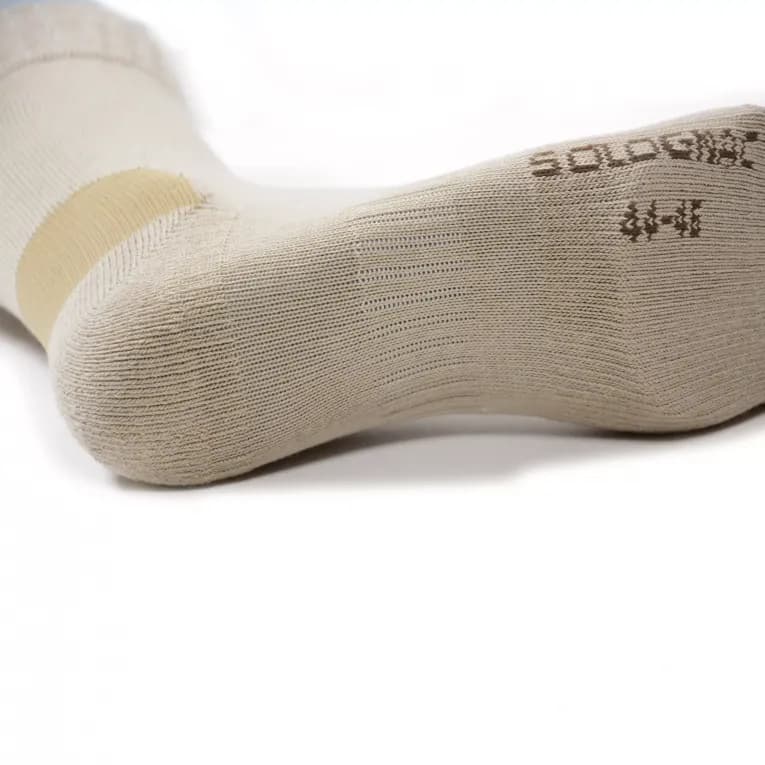 Носки для охоты мужские бежевые Solognac S100
