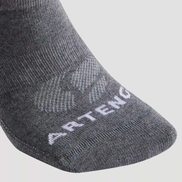 Носки для тенниса низкие 3 пары серые Artengo RS160