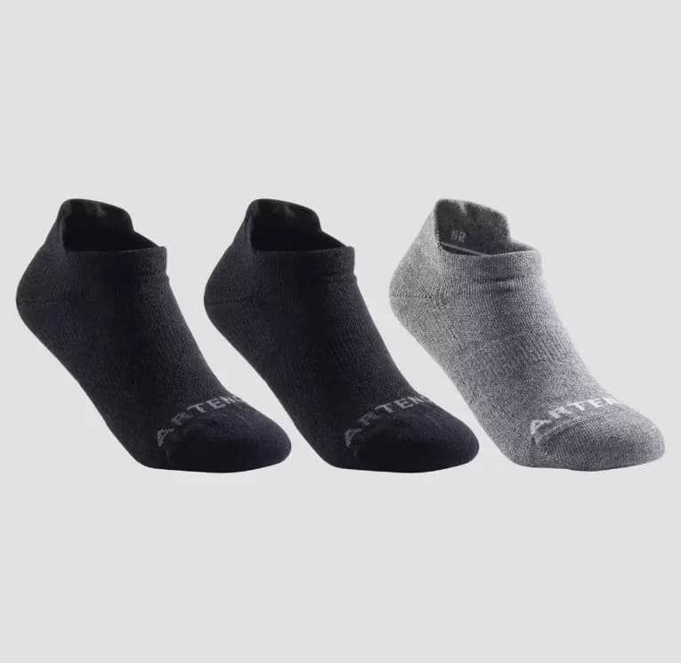 Носки детские низкие чёрные Artengo RS160