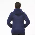 Толстовка флисовая женская синяя Quechua 100