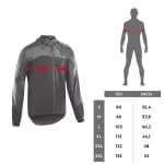 Ветровка для велоспорта мужская синяя 500 Rockrider