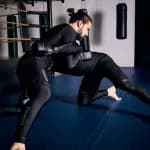 Легинсы для грэпплинга мужские черные Outshock 500