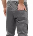Брюки походные мужские серые Quechua NH100