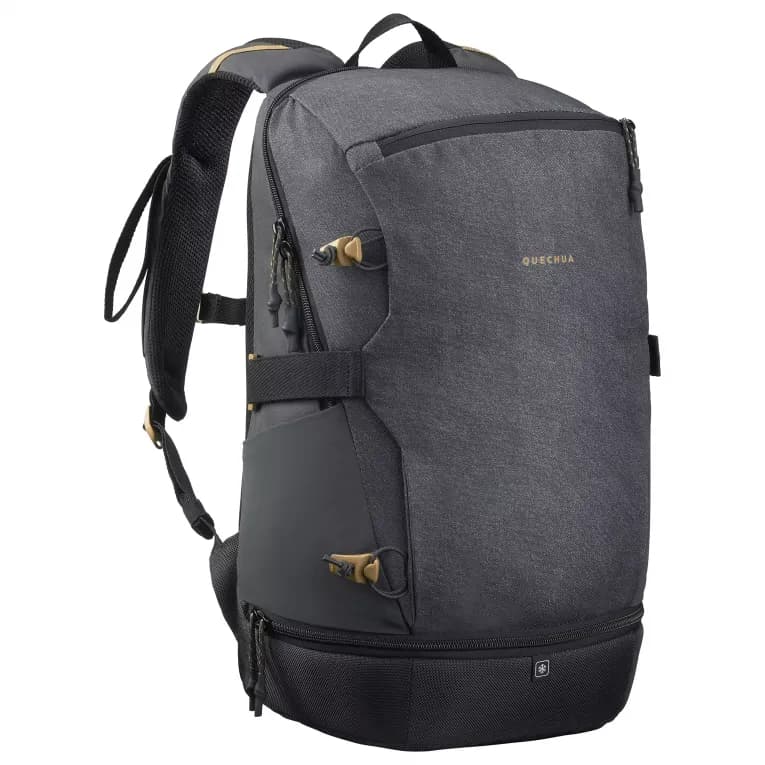 Рюкзак походный 20 л серый Quechua Arpenaz NH500