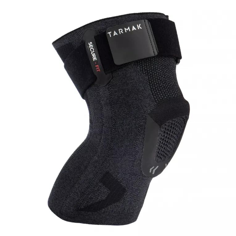 Бандаж на колено черный Tarmak STRONG 500