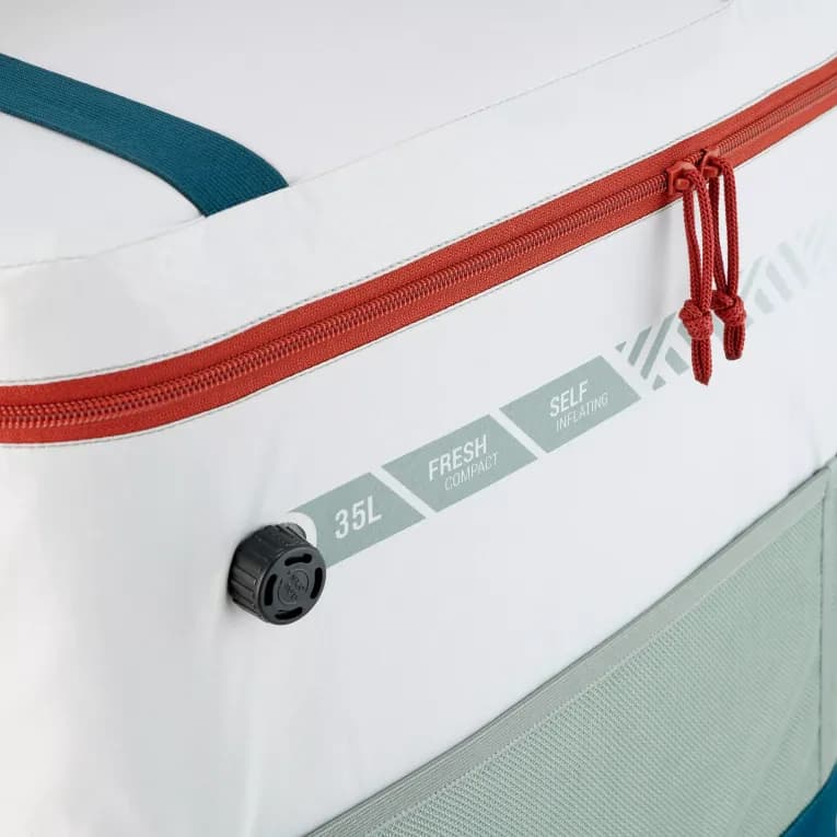 Сумка-холодильник для походов 35л синяя Quechua COMPACT FRESH