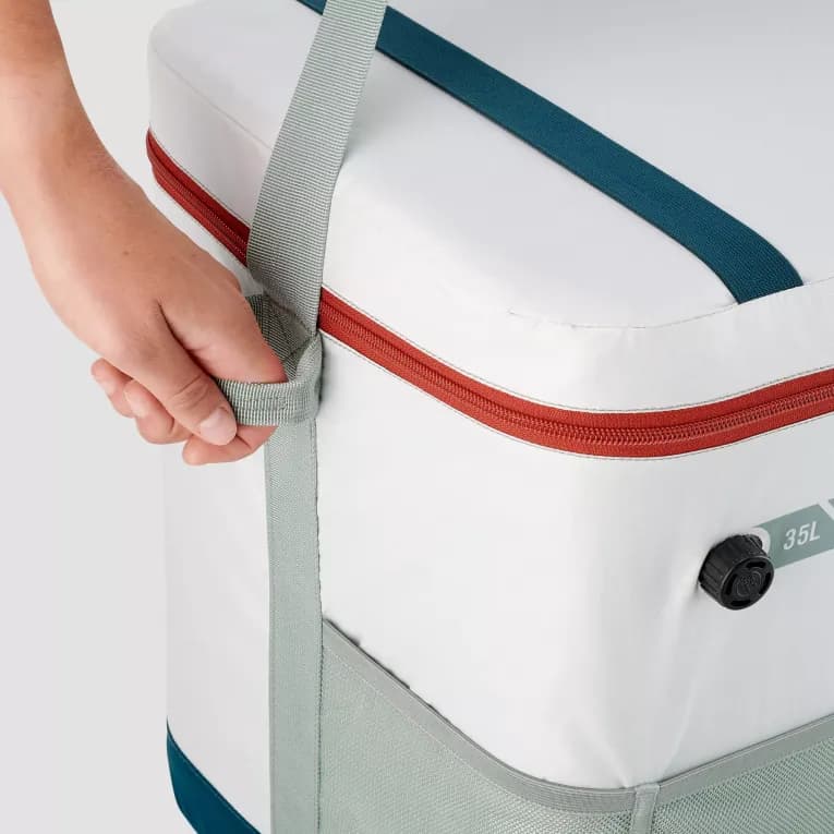 Сумка-холодильник для походов 35л синяя Quechua COMPACT FRESH
