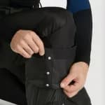 Брюки горнолыжные мужские черные Wedze 300
