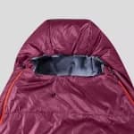 Спальный мешок на +5°C бордовый Forclaz Trek500