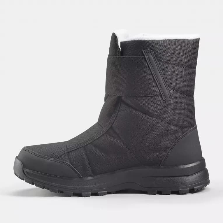 Сапоги зимние женские черные Quechua SH100 Scratch