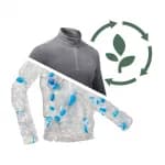 Джемпер флисовый мужской серый Quechua 100
