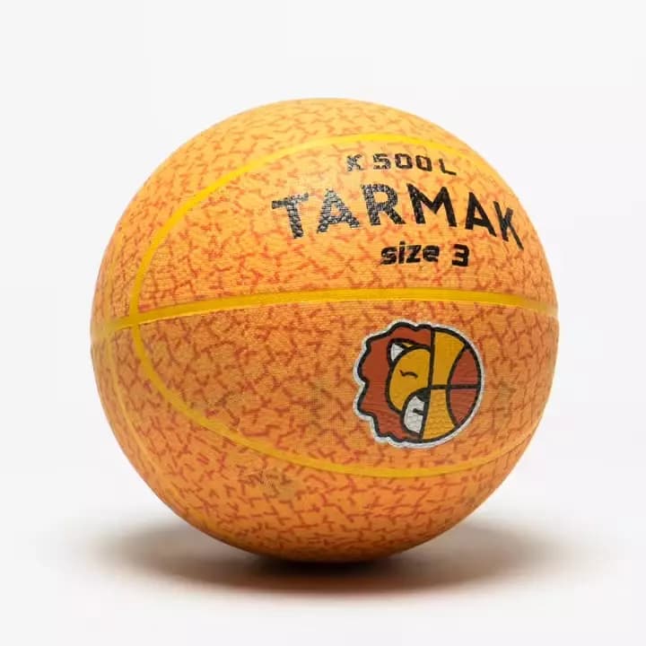 Мяч баскетбольный детский размер 3 оранжевый Tarmak K500