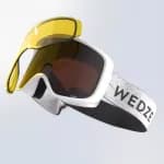 Маска горнолыжная белая Wedze G100
