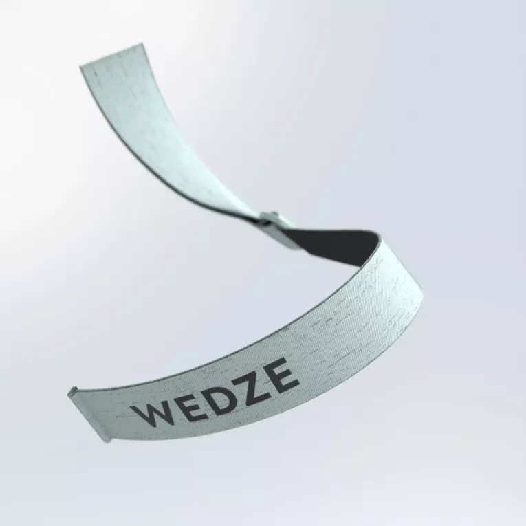 Маска горнолыжная белая Wedze G100