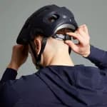 Шлем велосипедный темно-синий Rockrider EXPL 300