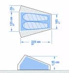 Палатка Forclaz TREKKIN TARP 900
