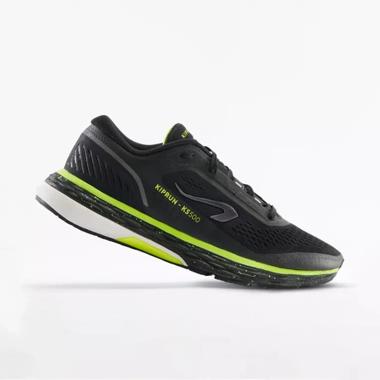 Кроссовки для бега мужские черные Kiprun KS 500
