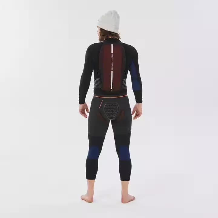 Шорты защитные горнолыжные чёрные Wedze 100