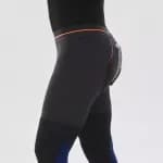 Шорты защитные горнолыжные чёрные Wedze 100