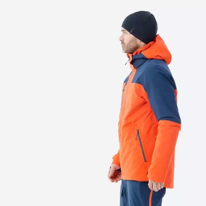 Куртка горнолыжная мужская оранжевая Wedze 700