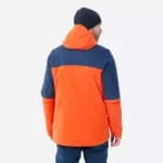 Куртка горнолыжная мужская оранжевая Wedze 700