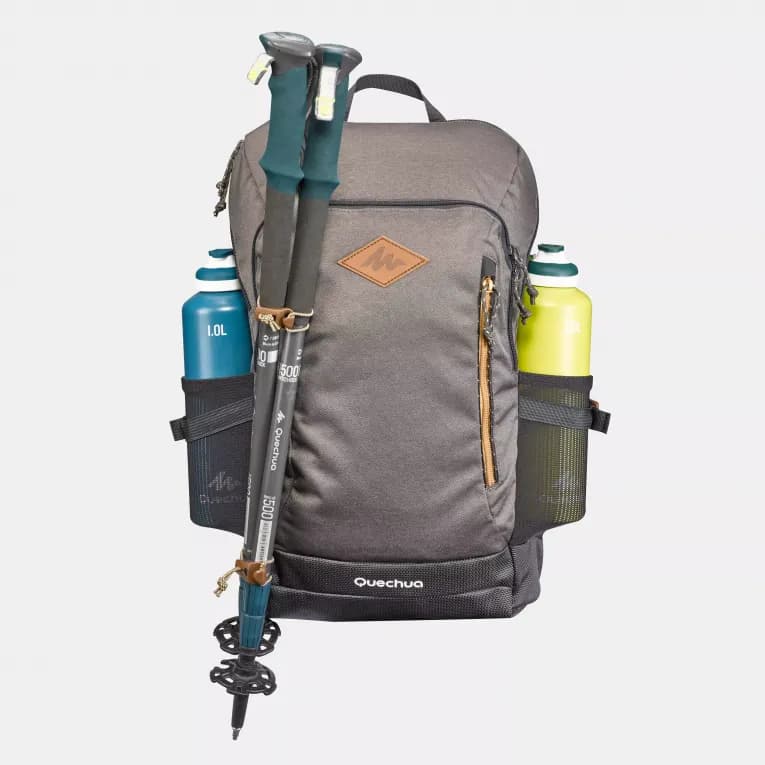 Рюкзак серый 20 л Quechua 500