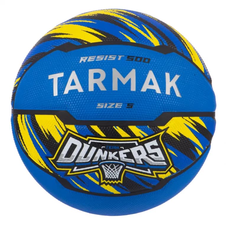 Мяч баскетбольный 5 размер синий Tarmak R500