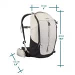 Рюкзак туристический 20 л. бежевый MH100 Quechua