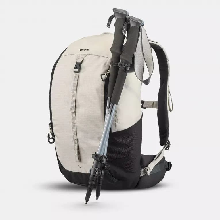 Рюкзак туристический 20 л. бежевый MH100 Quechua
