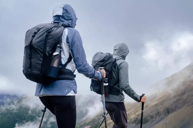 Рюкзак туристический 20 л. чёрный MH100 Quechua
