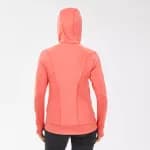 Толстовка флисовая женская оранжевая 500 Quechua