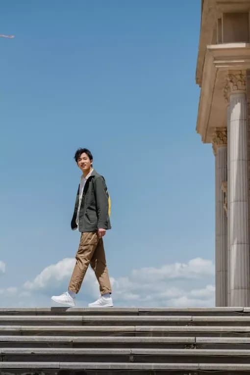 Кроссовки для ходьбы мужские белые Newfeel Activewalk Protect