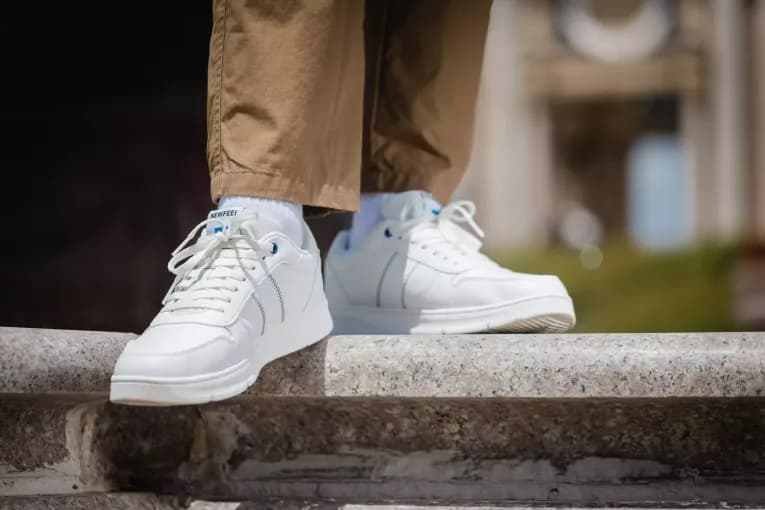 Кроссовки для ходьбы мужские белые Newfeel Activewalk Protect