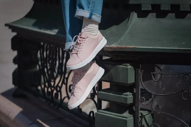 Кроссовки для ходьбы женские розовые Newfeel Activewalk Protect