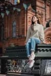 Кроссовки для ходьбы женские розовые Newfeel Activewalk Protect