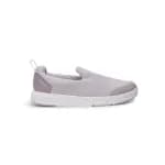 Кроссовки-слипоны для ходьбы женские серо-розовые Newfeel Activewalk Slip on