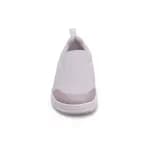 Кроссовки-слипоны для ходьбы женские серо-розовые Newfeel Activewalk Slip on