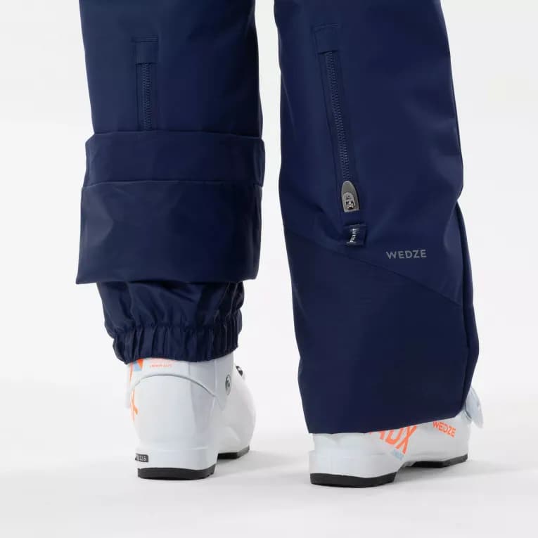 Брюки горнолыжные детские синие Wedze 500
