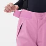 Брюки горнолыжные детские розовые Wedze 500