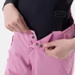 Брюки горнолыжные детские розовые Wedze 500