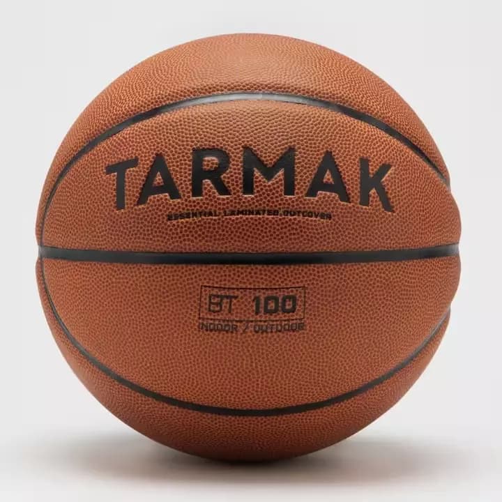 Мяч баскетбольный 5 размер коричневый Tarmak BT100