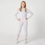 Спортивный костюм детский серо-розовый Domyos 500