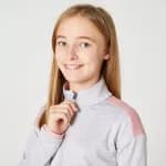 Спортивный костюм детский серо-розовый Domyos 500
